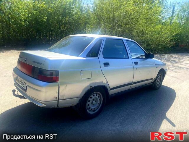 Серый ВАЗ 2110, объемом двигателя 1.6 л и пробегом 200 тыс. км за 1200 $, фото 4 на Automoto.ua