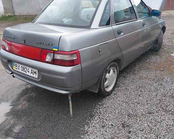 Серый ВАЗ 2110, объемом двигателя 1.6 л и пробегом 173 тыс. км за 2500 $, фото 5 на Automoto.ua