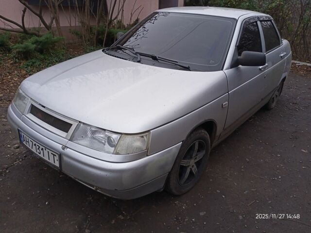 Сірий ВАЗ 2110, об'ємом двигуна 1.6 л та пробігом 217 тис. км за 1419 $, фото 1 на Automoto.ua