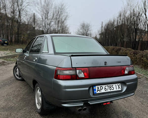 Серый ВАЗ 2110, объемом двигателя 1.6 л и пробегом 193 тыс. км за 1750 $, фото 6 на Automoto.ua