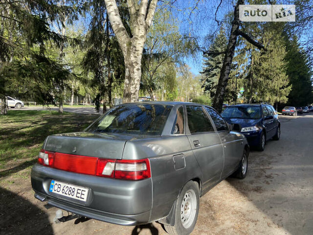 Сірий ВАЗ 2110, об'ємом двигуна 1.6 л та пробігом 190 тис. км за 2800 $, фото 4 на Automoto.ua