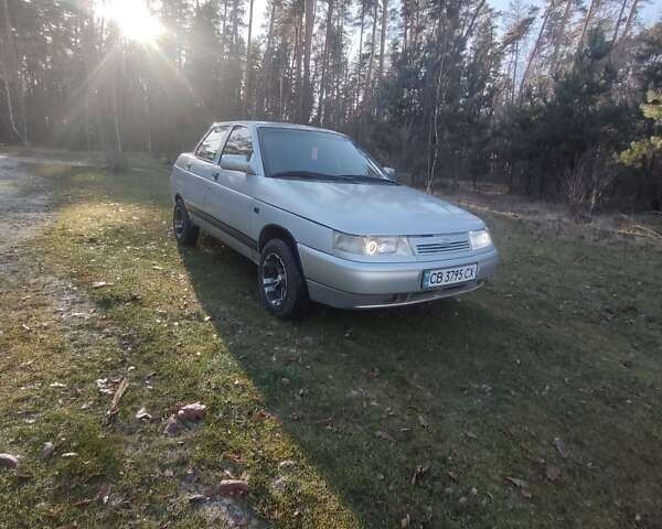 Сірий ВАЗ 2110, об'ємом двигуна 1.6 л та пробігом 260 тис. км за 1700 $, фото 1 на Automoto.ua