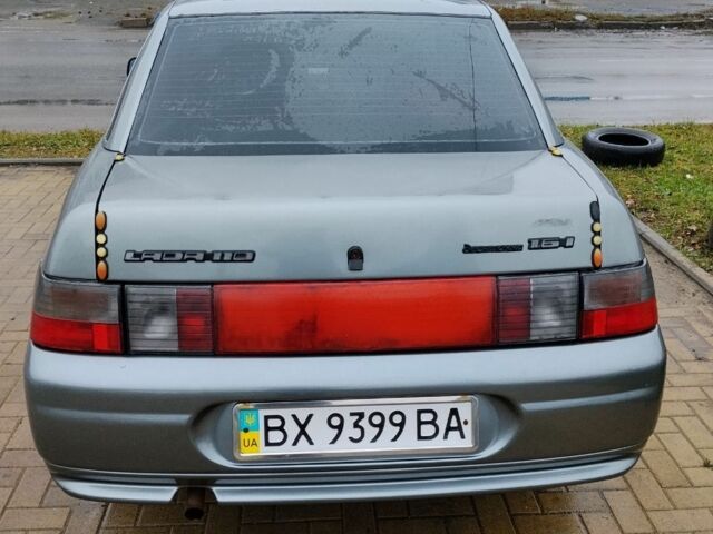 Серый ВАЗ 2110, объемом двигателя 1.6 л и пробегом 201 тыс. км за 1800 $, фото 2 на Automoto.ua