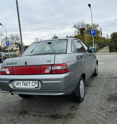 Серый ВАЗ 2110, объемом двигателя 1.6 л и пробегом 50 тыс. км за 3300 $, фото 7 на Automoto.ua