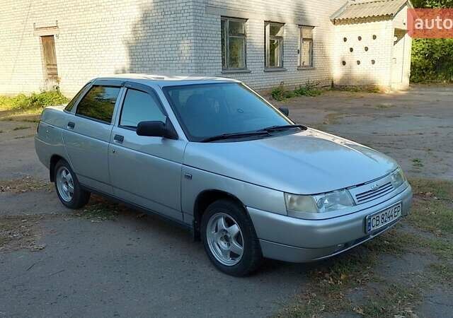 Сірий ВАЗ 2110, об'ємом двигуна 1.6 л та пробігом 95 тис. км за 2350 $, фото 6 на Automoto.ua