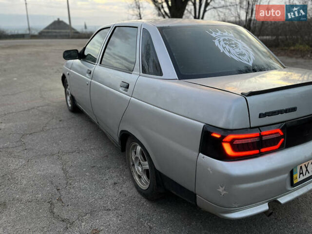 Серый ВАЗ 2110, объемом двигателя 1.6 л и пробегом 1 тыс. км за 1800 $, фото 3 на Automoto.ua