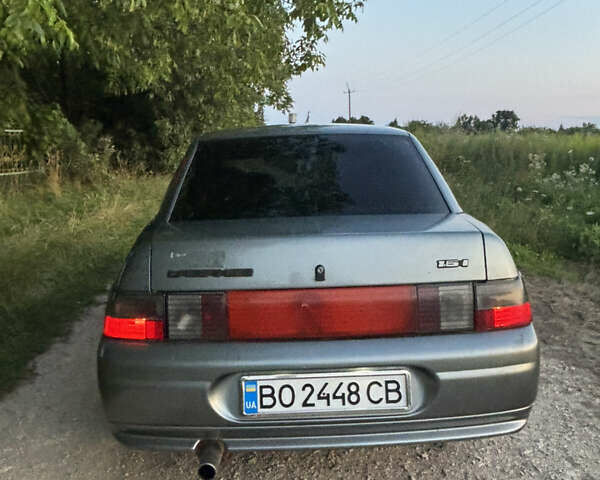Сірий ВАЗ 2110, об'ємом двигуна 1.6 л та пробігом 250 тис. км за 1400 $, фото 1 на Automoto.ua