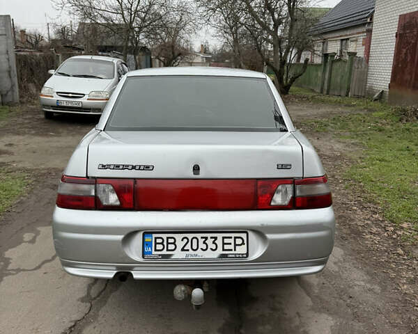 Серый ВАЗ 2110, объемом двигателя 1.6 л и пробегом 236 тыс. км за 1900 $, фото 8 на Automoto.ua