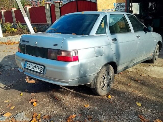 Серый ВАЗ 2110, объемом двигателя 1.6 л и пробегом 90 тыс. км за 1200 $, фото 2 на Automoto.ua