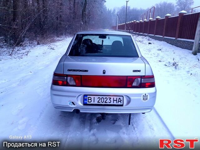 Сірий ВАЗ 2110, об'ємом двигуна 1.6 л та пробігом 190 тис. км за 1750 $, фото 4 на Automoto.ua