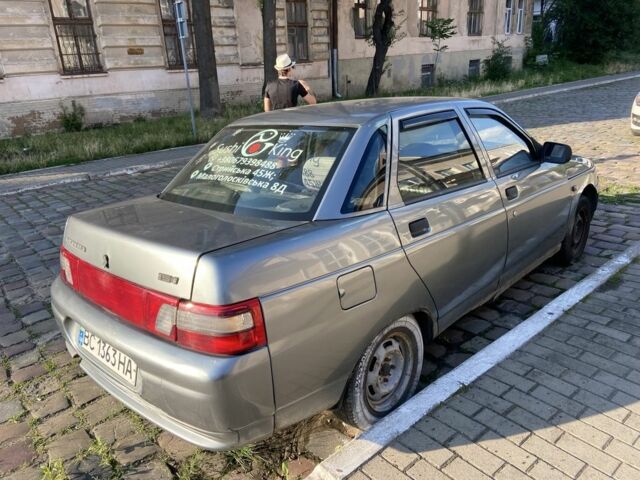 Серый ВАЗ 2110, объемом двигателя 1.5 л и пробегом 392 тыс. км за 450 $, фото 6 на Automoto.ua