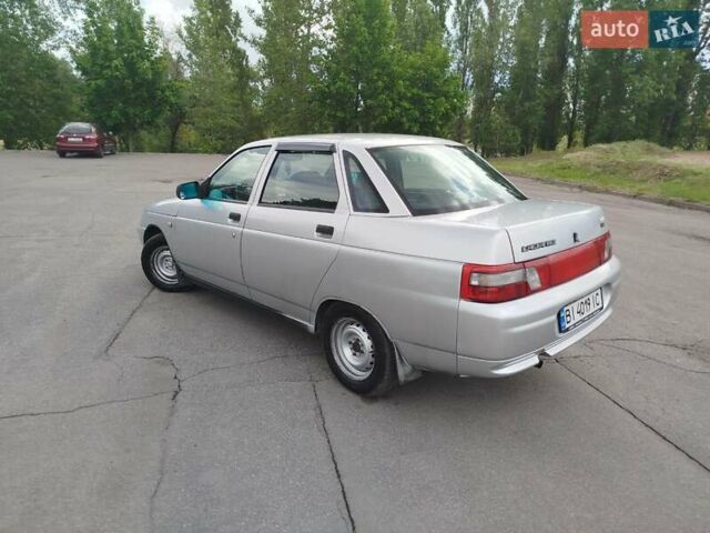 Серый ВАЗ 2110, объемом двигателя 1.6 л и пробегом 187 тыс. км за 1900 $, фото 2 на Automoto.ua