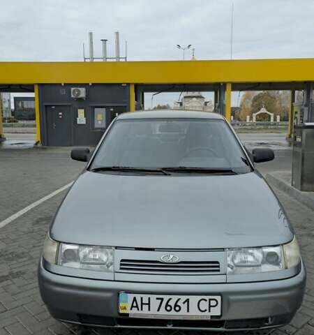 Серый ВАЗ 2110, объемом двигателя 1.6 л и пробегом 50 тыс. км за 3300 $, фото 2 на Automoto.ua