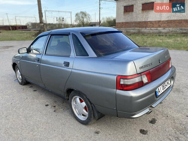Сірий ВАЗ 2110, об'ємом двигуна 1.6 л та пробігом 250 тис. км за 1550 $, фото 6 на Automoto.ua
