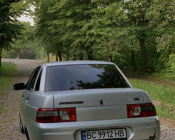 Серый ВАЗ 2110, объемом двигателя 1.6 л и пробегом 208 тыс. км за 1599 $, фото 4 на Automoto.ua