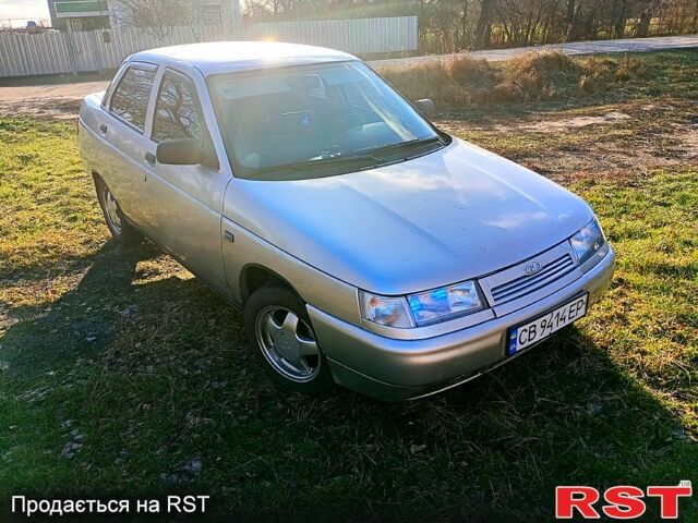 Серый ВАЗ 2110, объемом двигателя 1.6 л и пробегом 140 тыс. км за 2500 $, фото 2 на Automoto.ua