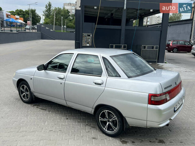 Серый ВАЗ 2110, объемом двигателя 1.6 л и пробегом 250 тыс. км за 1650 $, фото 3 на Automoto.ua