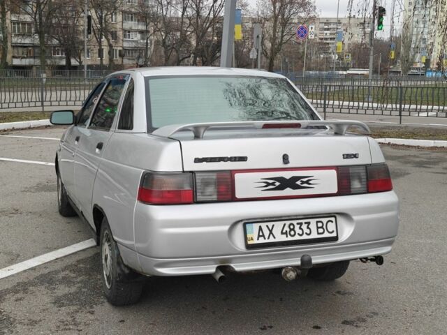 Серый ВАЗ 2110, объемом двигателя 1.6 л и пробегом 174 тыс. км за 1400 $, фото 2 на Automoto.ua