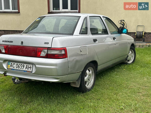 Серый ВАЗ 2110, объемом двигателя 1.6 л и пробегом 84 тыс. км за 1900 $, фото 2 на Automoto.ua