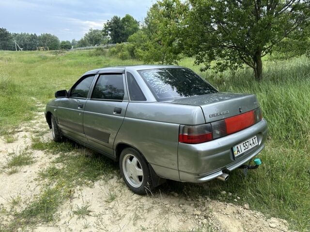 Серый ВАЗ 2110, объемом двигателя 1.6 л и пробегом 144 тыс. км за 1599 $, фото 7 на Automoto.ua