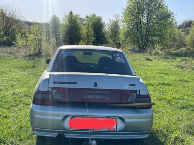 Серый ВАЗ 2110, объемом двигателя 1.6 л и пробегом 195 тыс. км за 2200 $, фото 3 на Automoto.ua