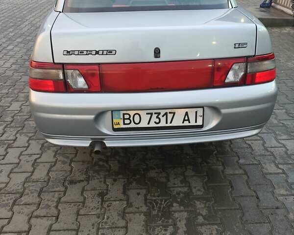 Серый ВАЗ 2110, объемом двигателя 1.6 л и пробегом 82 тыс. км за 3200 $, фото 2 на Automoto.ua