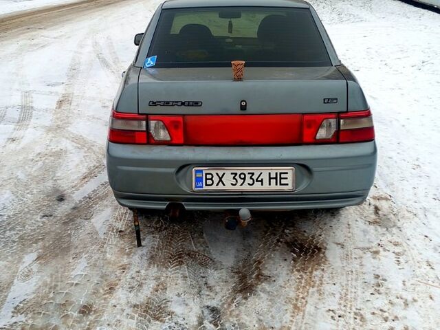 Серый ВАЗ 2110, объемом двигателя 1.6 л и пробегом 270 тыс. км за 2000 $, фото 5 на Automoto.ua