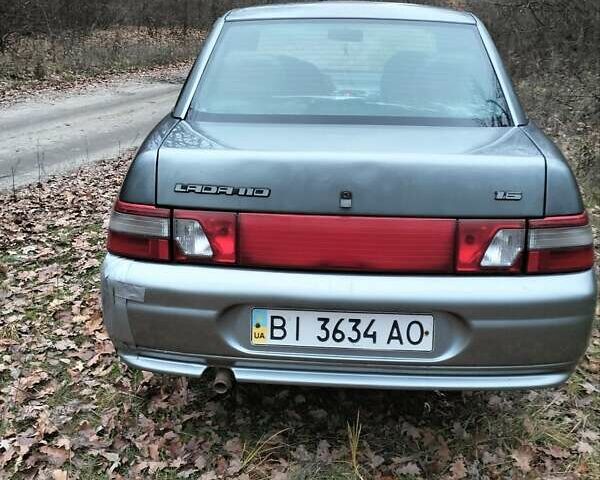 Сірий ВАЗ 2110, об'ємом двигуна 1.6 л та пробігом 114 тис. км за 2300 $, фото 9 на Automoto.ua