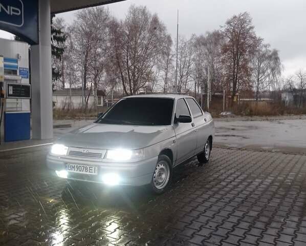 Сірий ВАЗ 2110, об'ємом двигуна 1.6 л та пробігом 229 тис. км за 1850 $, фото 1 на Automoto.ua