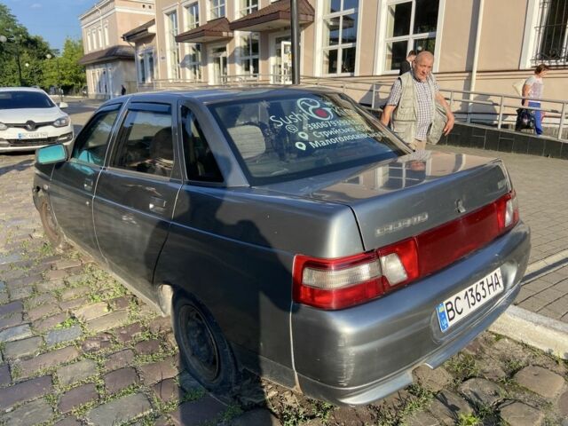 Серый ВАЗ 2110, объемом двигателя 1.5 л и пробегом 392 тыс. км за 450 $, фото 4 на Automoto.ua