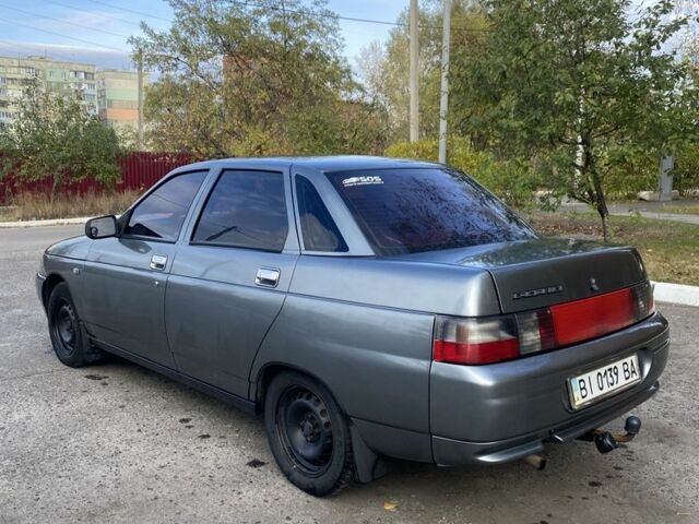 Серый ВАЗ 2110, объемом двигателя 1.6 л и пробегом 214 тыс. км за 2600 $, фото 3 на Automoto.ua