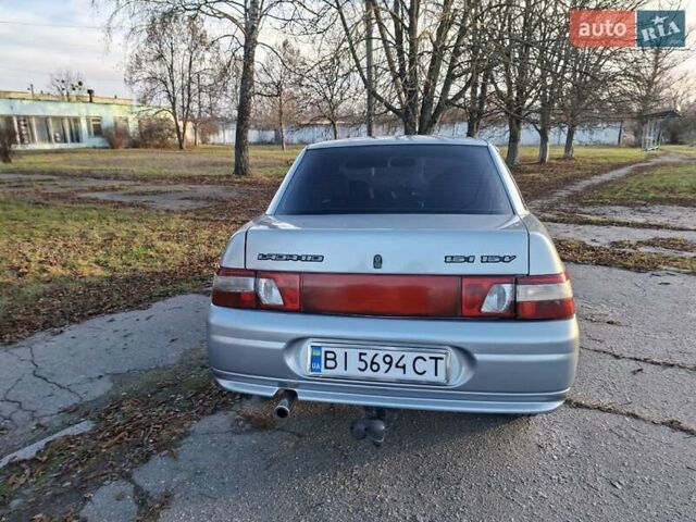 Серый ВАЗ 2110, объемом двигателя 1.6 л и пробегом 302 тыс. км за 2700 $, фото 11 на Automoto.ua