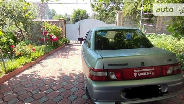 Серый ВАЗ 2110, объемом двигателя 1.6 л и пробегом 174 тыс. км за 3000 $, фото 1 на Automoto.ua