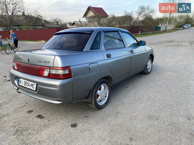 Сірий ВАЗ 2110, об'ємом двигуна 1.6 л та пробігом 250 тис. км за 1550 $, фото 1 на Automoto.ua