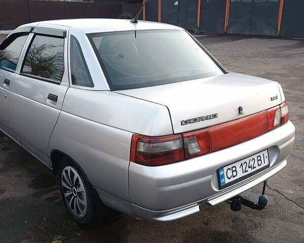 Серый ВАЗ 2110, объемом двигателя 1.6 л и пробегом 182 тыс. км за 2900 $, фото 2 на Automoto.ua