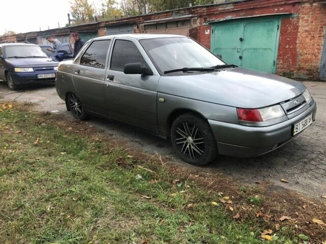 Серый ВАЗ 2110, объемом двигателя 1.6 л и пробегом 306 тыс. км за 1600 $, фото 6 на Automoto.ua