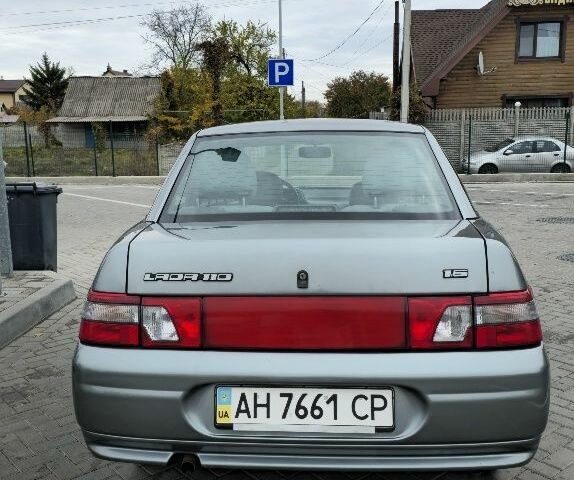 Серый ВАЗ 2110, объемом двигателя 1.6 л и пробегом 50 тыс. км за 3300 $, фото 1 на Automoto.ua
