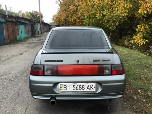 Серый ВАЗ 2110, объемом двигателя 1.6 л и пробегом 306 тыс. км за 1600 $, фото 1 на Automoto.ua