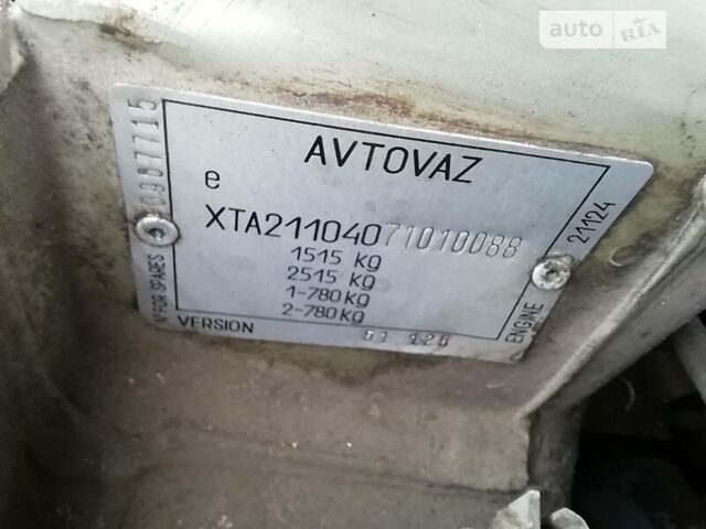 Серый ВАЗ 2110, объемом двигателя 1.6 л и пробегом 249 тыс. км за 2400 $, фото 4 на Automoto.ua