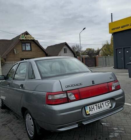 Серый ВАЗ 2110, объемом двигателя 1.6 л и пробегом 50 тыс. км за 3300 $, фото 1 на Automoto.ua