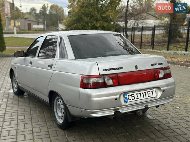 Серый ВАЗ 2110, объемом двигателя 1.6 л и пробегом 220 тыс. км за 1850 $, фото 6 на Automoto.ua