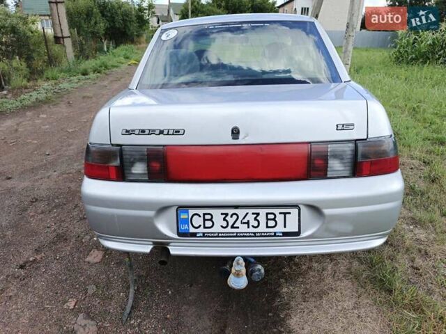 Сірий ВАЗ 2110, об'ємом двигуна 1.6 л та пробігом 130 тис. км за 3000 $, фото 32 на Automoto.ua