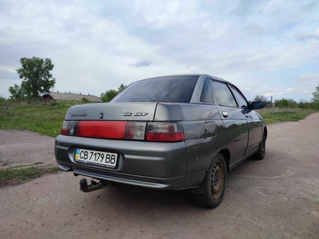Сірий ВАЗ 2110, об'ємом двигуна 1.6 л та пробігом 170 тис. км за 1600 $, фото 4 на Automoto.ua