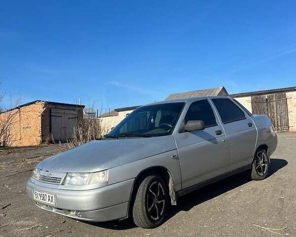 Сірий ВАЗ 2110, об'ємом двигуна 1.6 л та пробігом 152 тис. км за 1750 $, фото 10 на Automoto.ua