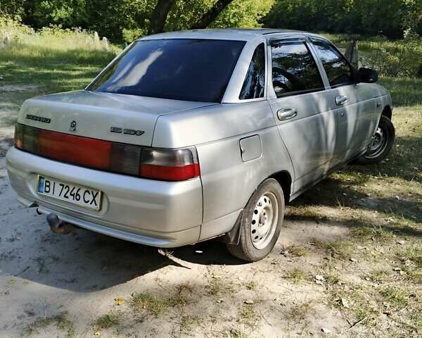 Сірий ВАЗ 2110, об'ємом двигуна 1.6 л та пробігом 178 тис. км за 1900 $, фото 7 на Automoto.ua