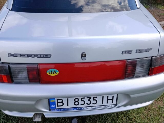 Серый ВАЗ 2110, объемом двигателя 1.6 л и пробегом 112 тыс. км за 3500 $, фото 6 на Automoto.ua