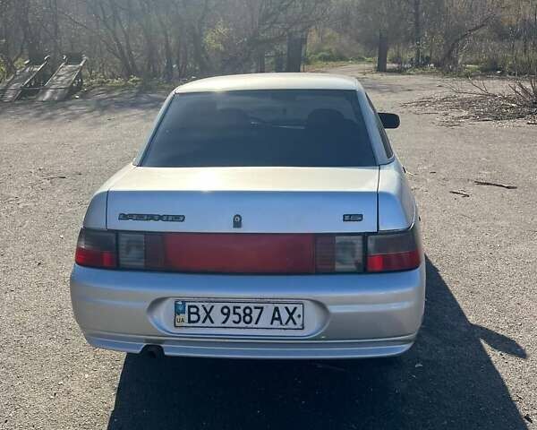 Сірий ВАЗ 2110, об'ємом двигуна 1.6 л та пробігом 152 тис. км за 1750 $, фото 6 на Automoto.ua