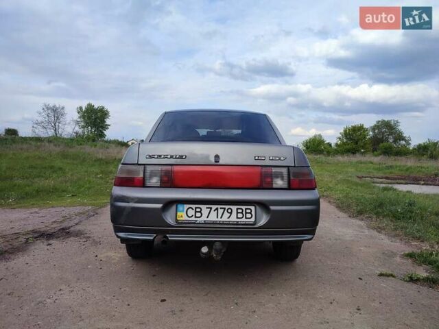 Серый ВАЗ 2110, объемом двигателя 1.6 л и пробегом 169 тыс. км за 1900 $, фото 4 на Automoto.ua