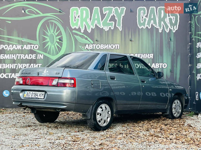 Серый ВАЗ 2110, объемом двигателя 1.6 л и пробегом 213 тыс. км за 2200 $, фото 5 на Automoto.ua