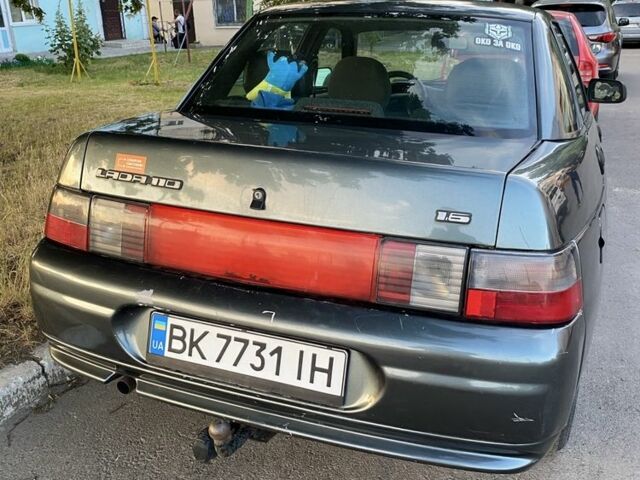 Серый ВАЗ 2110, объемом двигателя 1.6 л и пробегом 180 тыс. км за 1650 $, фото 5 на Automoto.ua